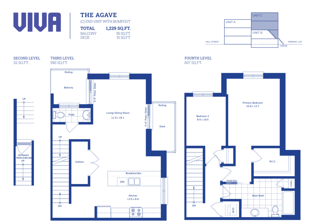 floorplan thumbnail the Agave End